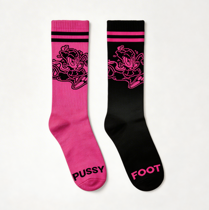 Alley Cat Mismatched Socks