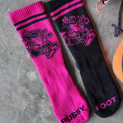 Alley Cat Mismatched Socks