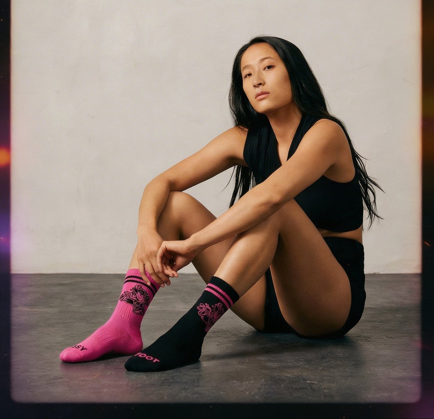 Alley Cat Mismatched Socks